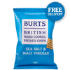 British Sea Salt and Malt Vinegar Hand Cooked Potato Chips